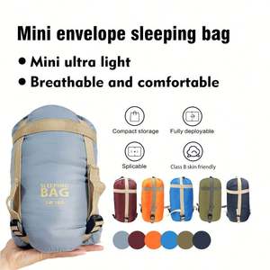 Sac de couchage portable personnalisé - Design enveloppe, imperméable et léger pour l'extérieur - Product Image 2