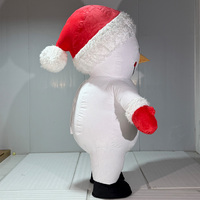 Quantité minimale de commande 1 pièces gonflable noël père noël bonhomme de neige renne wapiti cerf orignal mascotte Costume personnage Animal dessin animé pour adulte