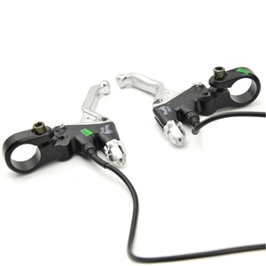 1 çift elektrikli bisiklet fren kolu e-bisiklet arka fren kolu kesti güç fren kolu kolu sapları bisiklet elektrikli bisiklet parçaları - Product Image 6