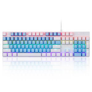 <span class=keywords><strong>Clavier</strong></span> de jeu filaire couleur personnalisée RGB Anti-Ghosting <span class=keywords><strong>Compatible</strong></span> <span class=keywords><strong>avec</strong></span> PC PS5 <span class=keywords><strong>PS4</strong></span> <span class=keywords><strong>Clavier</strong></span> mécanique - Product Image 5