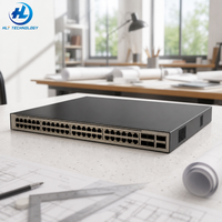 Switch Ethernet Gestionado Óptico Gigabit SFP de 48 Puertos 5720-52X-SI-48S con 4x 10G SFP+ Uplinks Fijos de Alta Velocidad para Empresas