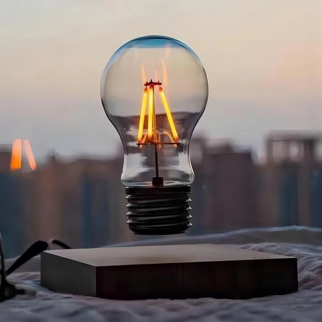 Creative Magnetic Levitation Bulb Decorative for Bedroom Living Room Study a Special Gift Novelty Magnetic Decorative Small Item