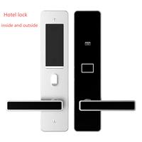 Acceso automático antirrobo más barato RFID Hotel cerradura inteligente lector cerradura de puerta digital con software gratuito
