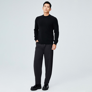 <span class=keywords><strong>Pantalones</strong></span> Casuales Personalizados BRLOOTE para Hombre, Cintura Media, Pierna Recta, Spandex/Nylon, Transpirables, Anti-Pilling, Teñido Liso, Talla XXL - Product Image 3