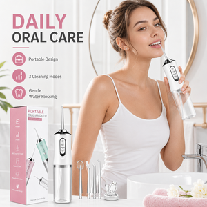 <span class=keywords><strong>Irrigador</strong></span> Eléctrico Impermeable IPX7, Modo Ajustable, <span class=keywords><strong>Irrigador</strong></span> Bucal Inalámbrico, 4 Boquillas, para el Hogar, Viajes, Negocios, 3 - Product Image 3