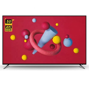 Wholesale OEM 50 Inch Smart <b>TV</b> UHD 4K LED <b>TV</b> Television <b>Flat</b> Screen <b>TV</b> 50'' Android for Home Hotel - Product Image 2