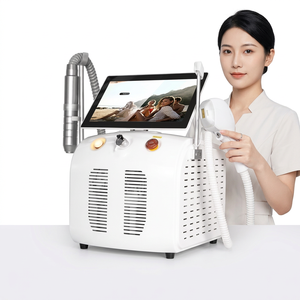 Máquina de Depilación Láser de Diodo Facial Profesional 2 en 1, 5000W, Máquina de Eliminación de Tatuajes Pico Qswitch Nd Yag, 4 Ondas, 808 Nm - Product Image 1