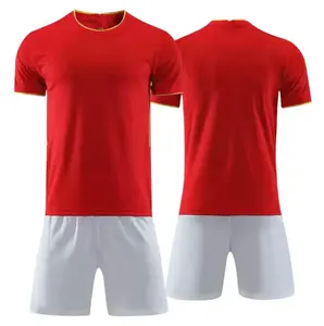 定制套装球队足球服套装训练批发复古廉价足球套装制服运动服足球2324
