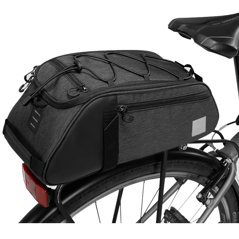 Задний ящик для хранения велосипедов из полиэстера 300D, сумки для велосипедов-трансформеров, сумка для багажника велосипеда