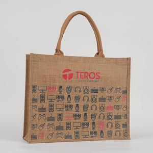 <span class=keywords><strong>Borsa</strong></span> Shopping in <span class=keywords><strong>Juta</strong></span> Naturale, <span class=keywords><strong>Borsa</strong></span> Tote Grande Capacità con Apertura Superiore per Donne - Product Image 2