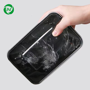 Chất lượng cao dùng một lần nhựa Hộp Ăn Trưa với bốn khoang lò vi ba Takeaway container PP nắp an toàn cho lò vi sóng sử dụng - Product Image 3