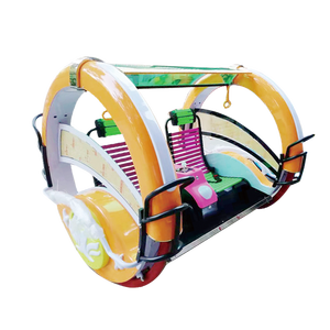 Columpio Giratorio 360° para Exteriores, Coche Giratorio Divertido para Parque de Atracciones - Product Image 3