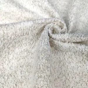 550gsm cừu len nhìn boucle Heavyweight sofa vải cho Trang chủ Deco vải đồ nội thất dệt