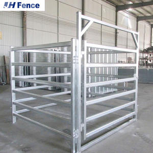 Heavy Duty movible 2,3 M acero ganado caballo paddock corral patio valla paneles y puertas valla galvanizada - Product Image 3
