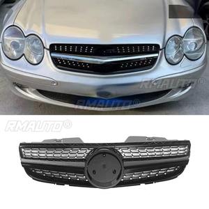 Tiras decorativas para parrilla de coche, rejilla de carreras, parrilla delantera para Mercedes Benz Clase SL R230 2007-2009, accesorios - Product Image 1