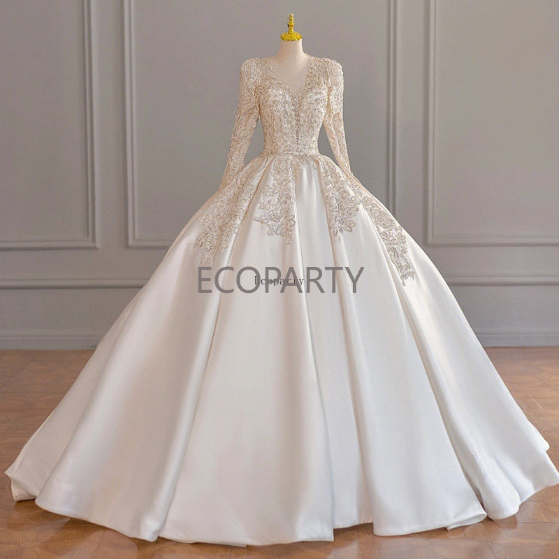 ivory wedding dress tulle
