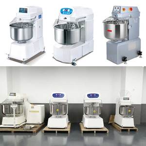 เครื่องผสมแป้งอัตโนมัติ HF120 สำหรับเบเกอรี่ แบบเกลียวสองความเร็ว สำหรับแป้งสาลี ข้าวโพด เค้ก ขนมปัง และแป้งสาลี - Product Image 6