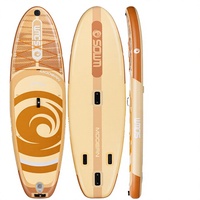 Planche de paddle gonflable de 11 pieds en PVC Drop Stitch, ensemble SUP avec pompe et sac pour lacs, rivières et mer