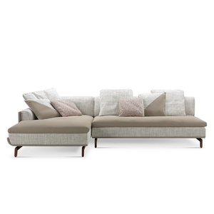 U-shape Fabric Modern Minimalist <strong>Sofa</strong> - Product Image 2