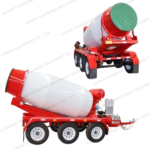 Remorque de réservoir de mélange de béton à trois essieux 2CBM épaisseur 6.0MM meilleures toupies de qualité à vendre - Product Image 1