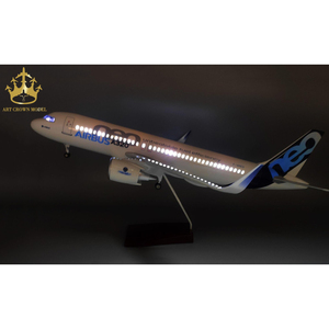 Modelo a Escala <span class=keywords><strong>de</strong></span> Avión Airbus A320 1/80 <span class=keywords><strong>de</strong></span> Resina <span class=keywords><strong>para</strong></span> Escritorio, Recuerdo, Simulación <span class=keywords><strong>de</strong></span> Aeronave - Product Image 5