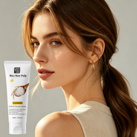 Crème nettoyante hydratante nourrissante en pulpe de riz brute YOGI OEM pour tous types de peaux