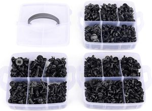 635-teiliges Sortiment an Auto-Befestigungsclips und -nieten für Stoßstangen und Kotflügel mit 10 Kabelbindern und Befestigungsentferner - Product Image 6