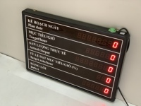 Contador Digital LED de Alta Resolución, Lectura Clara, Contraste Nítido, Ingeniería de Precisión, Plástico, Uso en Autobuses, Alimentación por Batería/USB