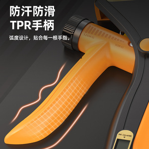 Adjustable Hand Grip Strengthener 10Kg 120Kg TPR Handle Anti-Slip Fitness Equipment For Men Women Hand <b>Strength</b> <b>Training</b> - Product Image 1