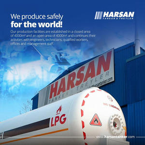 Semi-remorque de transport de GPL modèle 2026, capacité 57m³, 27 tonnes, certifiée ASME AD2000, camion-citerne de livraison de gaz de pétrole liquéfié - Product Image 4