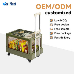 XinHang Étagère d'armoire mobile Roulettes pivotantes à 360 degrés Étagère de rangement de style chariot Murs extra-épais Armoire de rangement roulante - Product Image 3