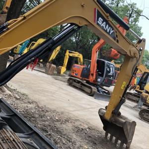 Excavatrice sur chenilles Sany SY60C d'occasion de haute qualité, 2022 ans, pelle rétrocaveuse SY60C SY75C SY95C au meilleur prix - Product Image 6