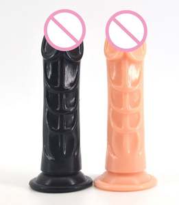 Consolador de pene negro grande de silicona para chupar vagina, pene de juguete sexual negro - Product Image 5