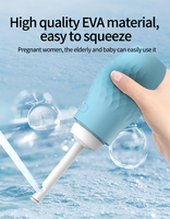 Pulvérisateur de bidet à pression manuelle |   Buse rétractable portable pour toilettes hygiéniques, camping, prière et soins personnels