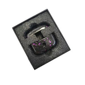 Faible MOQ 1 Pièce Nouveau Boîtier en Fibre de Carbone Forgée pour Apple <span class=keywords><strong>AirPods</strong></span> <span class=keywords><strong>3</strong></span>/4/<span class=keywords><strong>AirPods</strong></span> Pro 2/<span class=keywords><strong>AirPods</strong></span> Pro Noir/Gris - Product Image 2