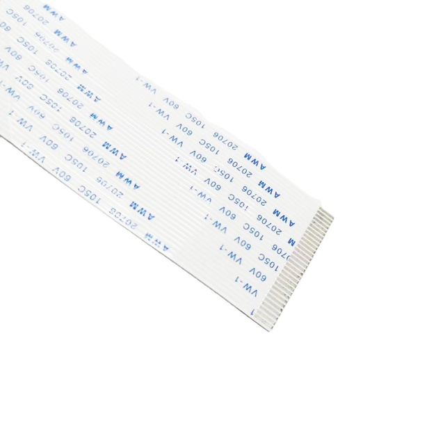 FFC FPC Flat Flex Ribbon Cable 12Pin 22Pin Same Side 0.5mm Pitch AWM VW-1 80C 60V Length 15cm Ffc Cable