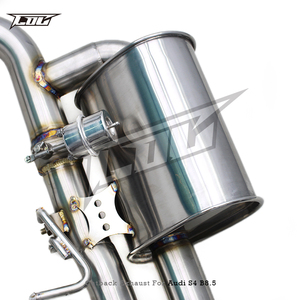 Tuyaux d'échappement Catback Valvetronic d'usine pour <span class=keywords><strong>Audi</strong></span> S4/S5 B8.5 3.0T 2013-2019 silencieux de tuyau d'échappement en acier inoxydable - Product Image 4