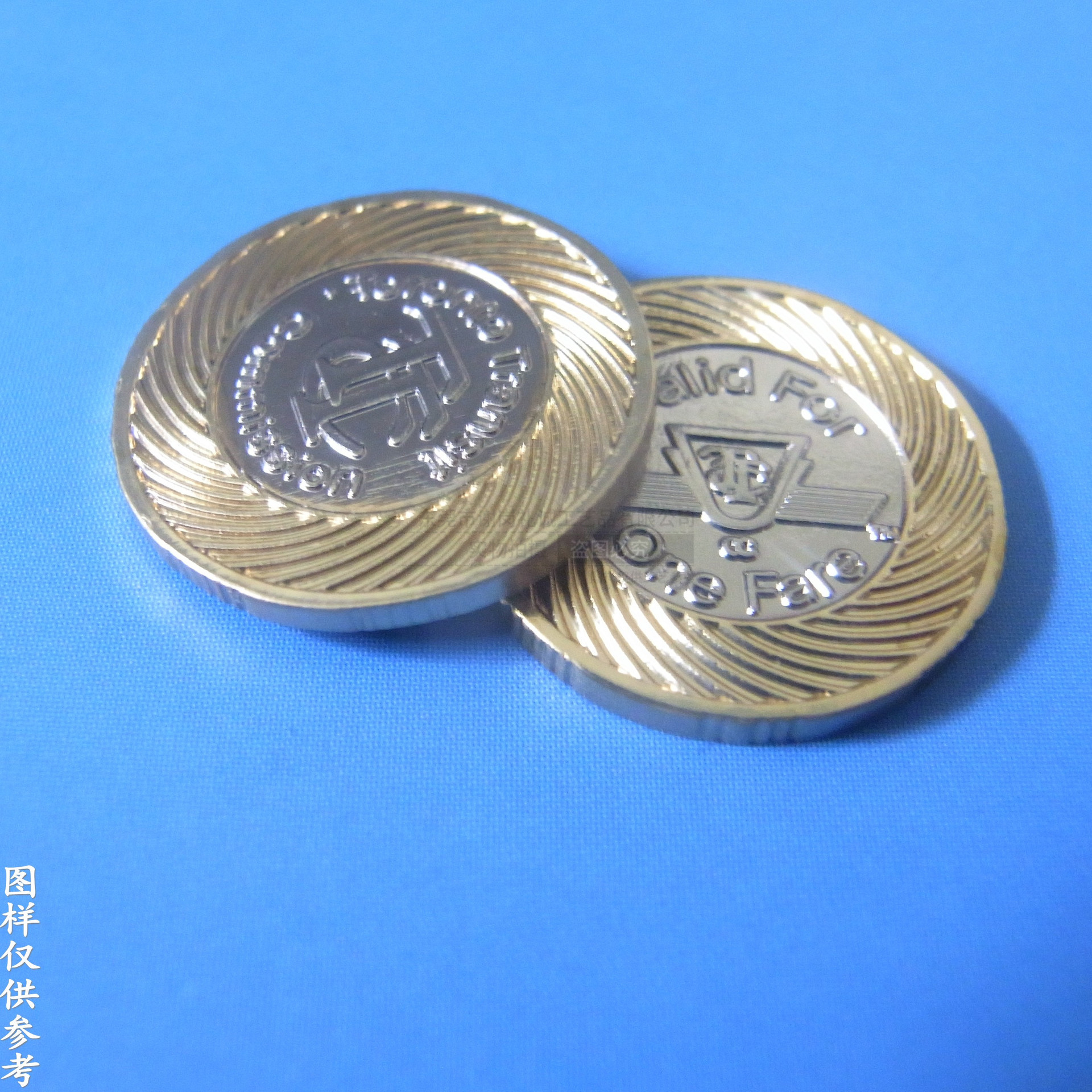 Bicolore or et nickel