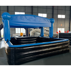 Bar Flotante para Fiestas de Verano en el Patio Trasero, Bar Flotante para Piscina, Cabana Flotante Portátil, Piscinas Inflables - Product Image 4