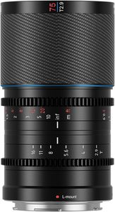 SIRUI Saturn 75mm T2.9 1.6X Objectif anamorphique en fibre de carbone plein cadre, objectif <span class=keywords><strong>Cine</strong></span> moins de 500g (fusées bleues, monture L) - Product Image 1