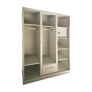 Salon 2 portes armoire en métal porte coulissante armoire en métal acier Almirah armoire armoire casiers en métal - Product Image 6