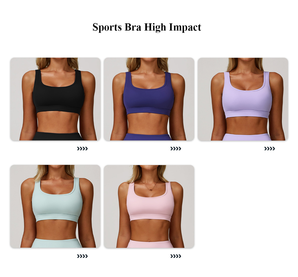 Reggiseni multicolori