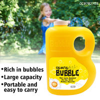 Bouteille de 1l savon liquide non toxique solution d'eau à bulles jouets pour enfants