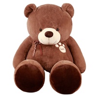 Prix d'usine, ours en peluche doux et grand personnalisé, jouets en peluche pour ours, ours en peluche