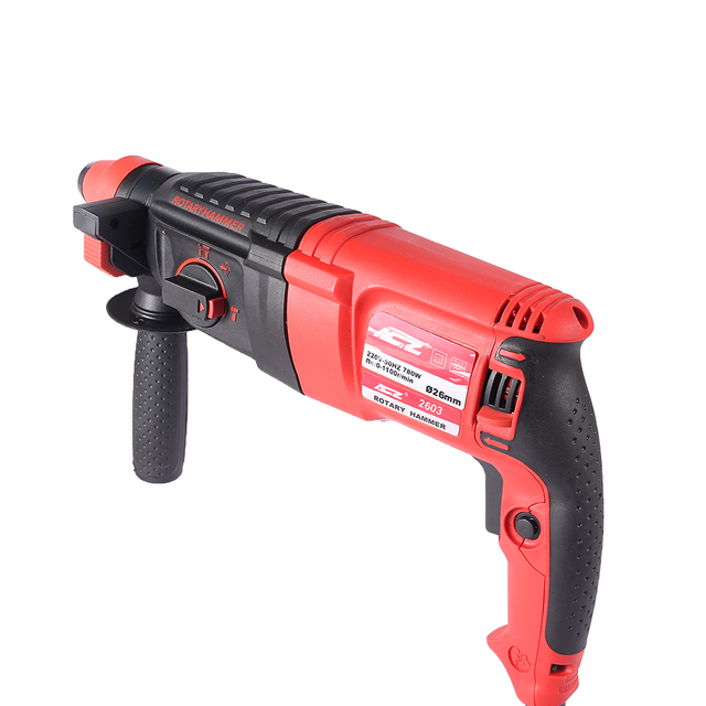 Easy-Handle Electric Rotary Impact Hammer Drill 780W 220V US Plug DIY 3-in-1 Function Powerful Tool Red 6 Month Warranty