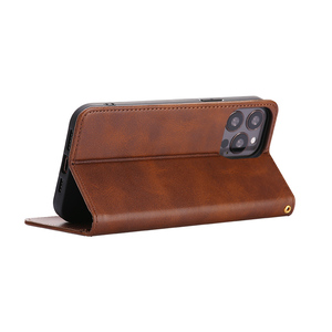 Ví da Trường hợp với khe cắm thẻ Chân đế điện thoại bìa cho <span class=keywords><strong>ZTE</strong></span> Blade A72 4G Blade V40 Vita iPhones 17 Pro <span class=keywords><strong>Max</strong></span> bìa sách - Product Image 4