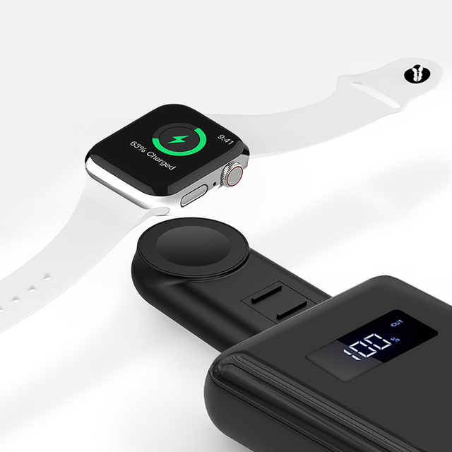 Newest Type C PD 5V/2A Magnetic Watch Wireless Charger for Watch Series 1/2/3/4/5/6/7/8/9/10/11