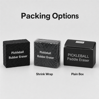 Bloc de nettoyage en caoutchouc pour raquettes de pickleball en fibre de carbone, pour l'entretien des raquettes de pickleball, livraison rapide