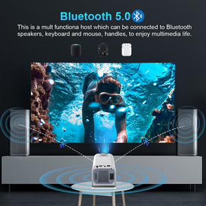 Hy320 Pro Thông Minh <span class=keywords><strong>Android</strong></span> TV Xách Tay <span class=keywords><strong>Mini</strong></span> Máy Chiếu Wifi Màn Hình Gương 4K Full HD Máy Chiếu Cho Rạp Hát Tại Nhà Điện Thoại Di Động - Product Image 5