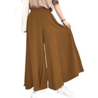 Pantalon large pour femme de grande taille, printemps et été, rétro, minimaliste, taille moyenne, élastique, drapé, jambe droite